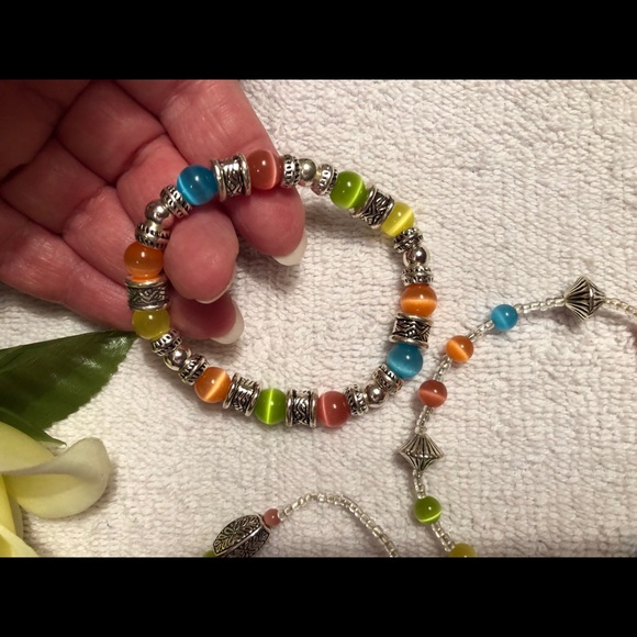 Avon Jewelry Cats Eye Bracelet Trio Poshmark
